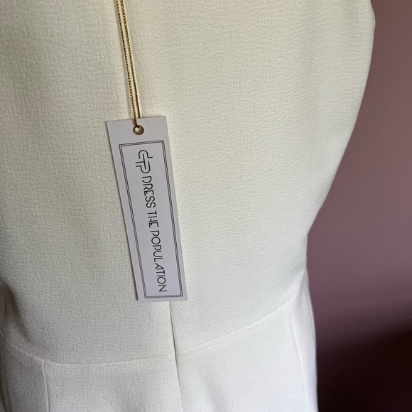 NWT Dress the Population Emily Fit and Flare - Picture 6 of 8